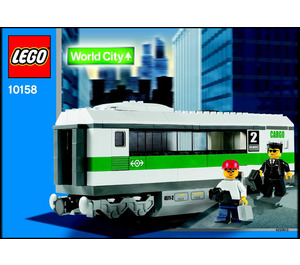 LEGO High Speed Train Car 10158 Instrucciones