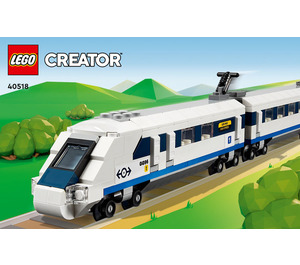 LEGO High-Speed Zug 40518 Instructions
