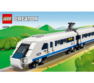 LEGO High-Speed Train 40518 Instrukcje