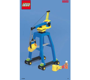 LEGO Highway Construction Set 6600-2 Instructions