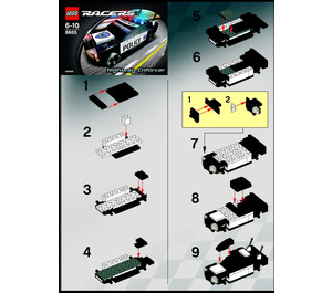 LEGO Highway Enforcer 8665 Інструкції