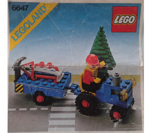 LEGO Highway Repair Set 6647 Instructions