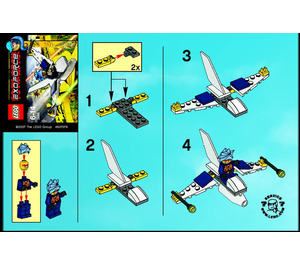 LEGO Hikaru Little Flyer (Polybag) 3885-1 Instructions