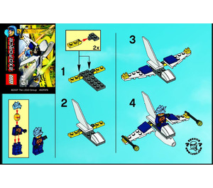 LEGO Hikaru Little Flyer (Поліетиленовий пакет) 3885-1 Інструкції