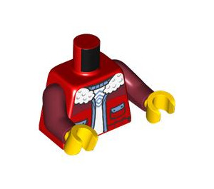 LEGO Hiker avec Sac à dos Minifig Torse (973 / 76382)