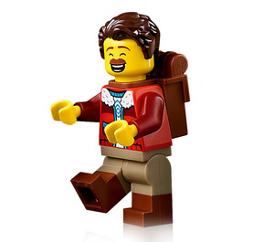 LEGO Hiker mit Rucksack Minifigur