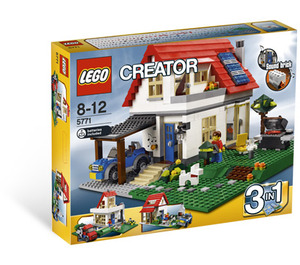LEGO Hillside House Set 5771 Packaging