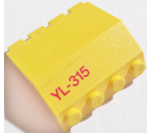 LEGO Scharnier Panel 2 x 4 x 3.3 mit 'YL-315' Aufkleber (2582)
