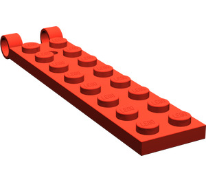 LEGO Scharnier Plaat 2 x 8 Poten (3324)