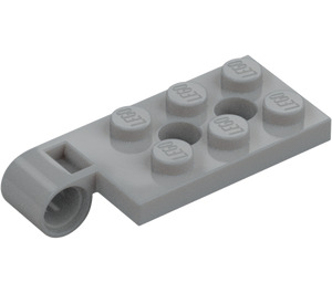 LEGO Sarana Levy Yläosa 2 x 4 jossa 6 Nupit ja 3 tapin reikää (98286)