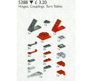 LEGO Hinges, Couplings, Turn Tables Set 5388