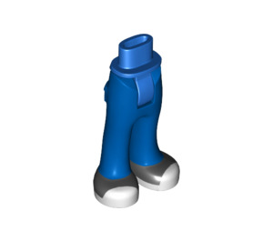 LEGO Hip with Pants with Black Shoes and White Toe Caps (16985)