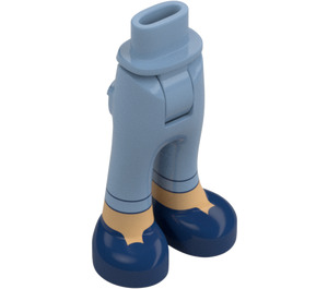 LEGO Hip with Pants with Dark Blue Slippers (35642)