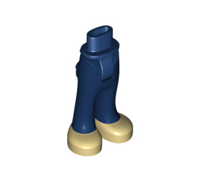 LEGO Hip with Pants with Dark Blue Trousers (16985 / 35584)