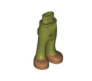 LEGO Hip with Pants with Dark Tan Shoes (35584)
