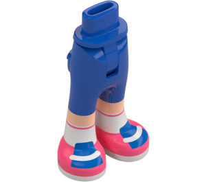 LEGO Hip with Pants with Pink and Blue shoes (2277)