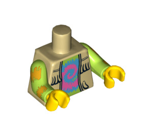 LEGO Hippie Torso (973 / 88585)