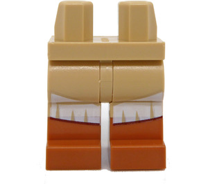 LEGO Hips and Legs with Medium Dark Flesh Leather Boots (104662 / 109181)