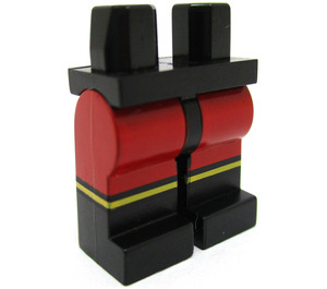 LEGO Hips and Legs with Red Shorts (Plastic Man) (3815)