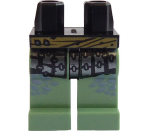 LEGO Heupen met Printed Poten (3815 / 67577)