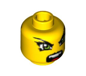 LEGO Hitomi Head (Safety Stud) (3626 / 59385)
