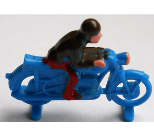 LEGO HO Scale Motorcyclist (Racing)