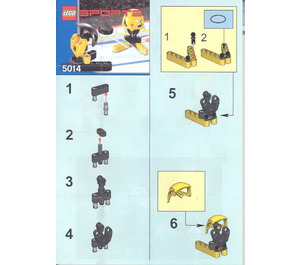 LEGO Hockey 5014 Instruktioner