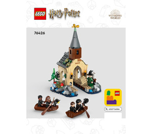 LEGO Hogwarts Castle Boathouse Set 76426 Instructions