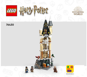 LEGO Hogwarts Castle Owlery Set 76430 Instructions