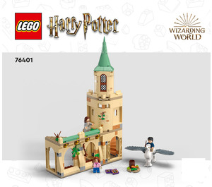 LEGO Hogwarts Courtyard: Sirius's Rescue Set 76401 Instructions