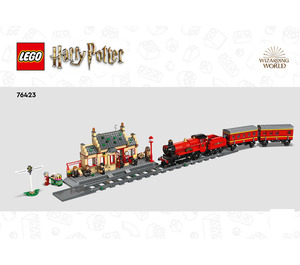 LEGO Hogwarts Express & Hogsmeade Station Set 76423 Instructions