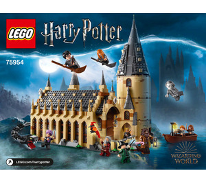 LEGO Hogwarts Great Hall 75954 Instructions