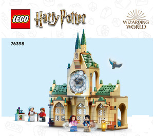 LEGO Hogwarts Hospital Vleugel 76398 Instructions