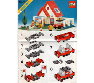 LEGO Holiday Home Set 6374-1 Instructions