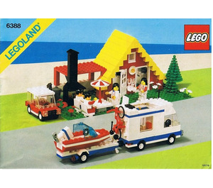 LEGO Holiday Home with Camper Set 6388 Instructions