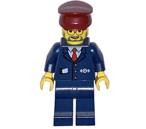 LEGO Holiday Trein Conductor minifiguur
