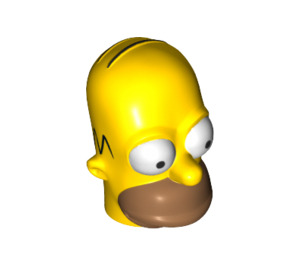 LEGO Homer Simpson Head with Wide Eyes (16807)