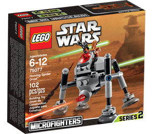 LEGO Homing Araignée Droid Microfighter 75077 Packaging