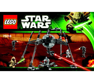 LEGO Homing Spider Droid 75016 Instructies