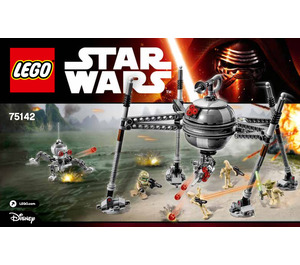 LEGO Homing Araignée Droid 75142 Instructions