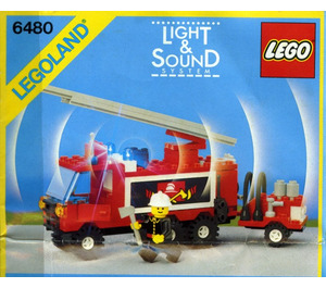 LEGO Haak en Ladder Truck 6480