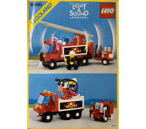 LEGO Hook and Ladder Truck Set 6480 Instructions