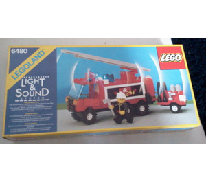 LEGO Hook and Ladder Truck Set 6480 Packaging