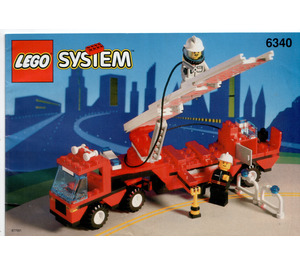 LEGO Hook & Ladder 6340 Instrukce