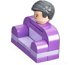 LEGO Horace Slughorn met Armchair Disguise Minifiguur