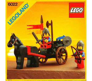 LEGO Paard Cart 6022