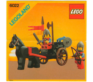 LEGO Pferd Cart 6022 Instructions