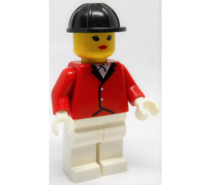 LEGO Häst Rider med Hjälm Minifigur