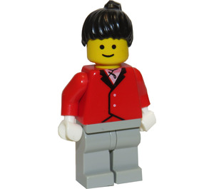 LEGO Horse Rider with Ponytail Minifigure