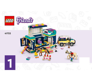 LEGO Horse Show Trailer Set 41722 Instructions